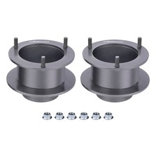 2x Coil Spring Spacers Front