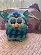 FURBY BOOM ROSE BLEU HASBRO 2013 Tiger électroniques Jouet Peluche Interactif