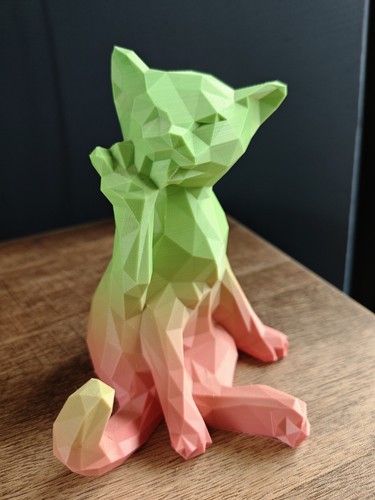 Sculpture décorative chat