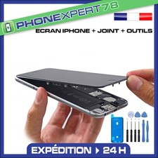 ECRAN LCD VITRE SUR CHASSIS COMPATIBLE IPHONE 7 8 X XR 11 12 13 14 15 16 PRO MAX