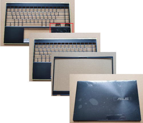 Laptop back bezel - back, palmrest