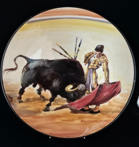 Assiette décorative andalouse