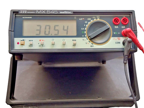 Multimetre table metrix - multimetre,