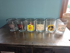 Lot de 6 verres Whisky en très bel état ( Johnson , JB Glen Turner, Old Trophy..
