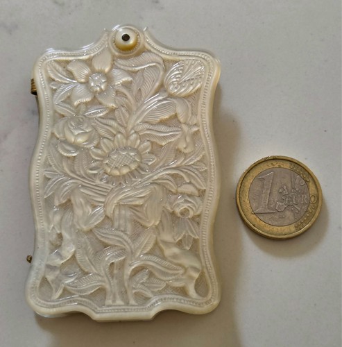 Carnet bal ancien nacre - de, en