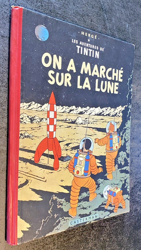 Tintin marché sur la - on,