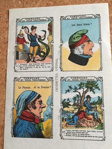 Planche devinettes - de, 4