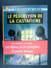 HERGE Tintin Les bijoux de la castafiore en patois bressan dédicace traducteur 2