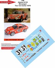 DECALS 1/24 REF 0756 ALPINE