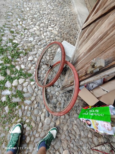 Jantes velo ancienne 1950 - velo,