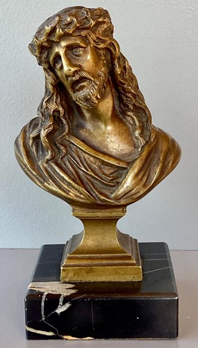 Ancien buste christ - ancien, du