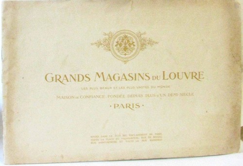 Grands magasins louvre les - du,