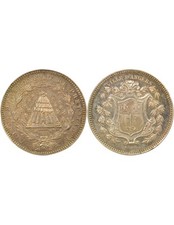 France Caisse d'Epargne d'Angers- Jeton Argent - Poinçon Corne (Après 1879)