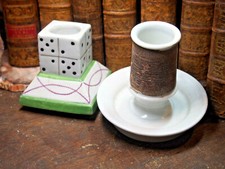  LOT DE 2  PYROGÈNES PORTE