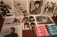 The Beatles Official Fan Club Photo Lot+ Cake Topper