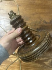 Pied de Lampe Bois Tourné