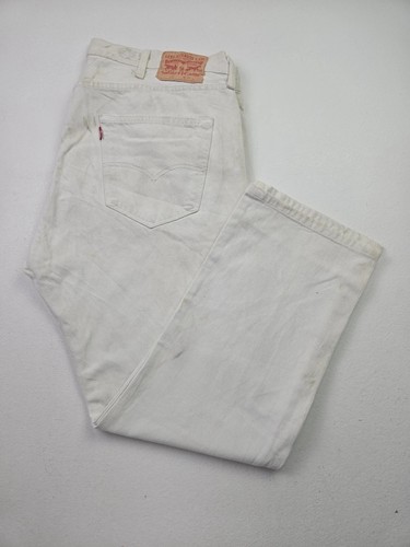 Jean levi 501 blanc - jean, taille