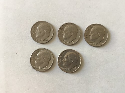 Usa lot pieces one dime - usa,