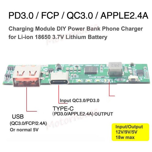 Qc3 type lithium li ion - qc3.0,