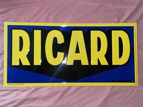 Ancienne plaque ricard - ancienne,