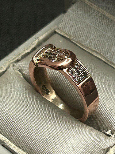 Belle bague argent massif - bague, en