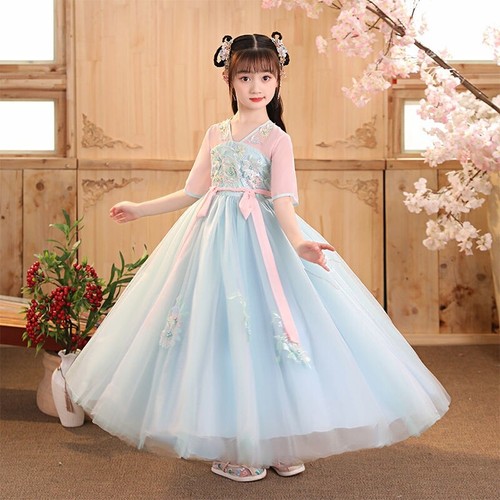 Enfant fille floral - floral, maille