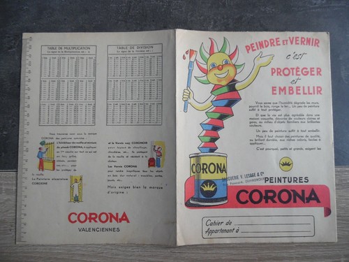 Protège cahier vintage - , –