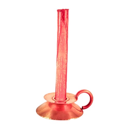 Ancien bougeoir design - , cuivre
