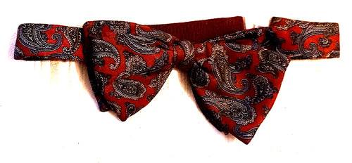 Noeud papillon soie - papillon,