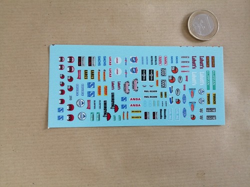 Decalcomanie decals ancien - decalcomanie,