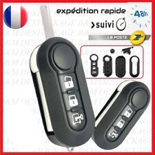 1 Coque Clé pour  Fiat 500 Panda Ducato Bravo Stilo Brava Clé 3 Boutons 