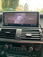 ECRAN CARPLAY-ANDROID AUTO BMW X5/X6 E70/E71 + GPS WAZE WIFI BT CAMERA DE RECUL
