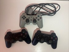 Lot 3 Manettes - PlayStation 3 Sony PS3 DualShock - PlayStation 2 - Non Testées