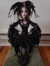 Handmade Raven Doll