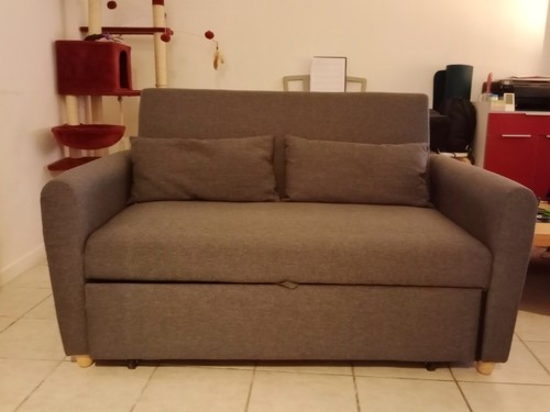 Canapé convertible scandinave