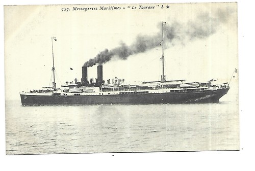 Marine paquebot tourane des - paquebot,