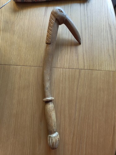 Casse tête sculpté bois - tête,
