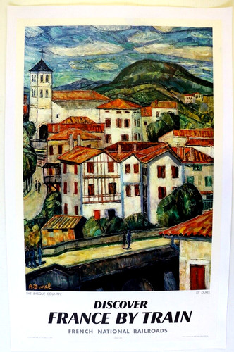 Affiche tourisme france pays - affiche,