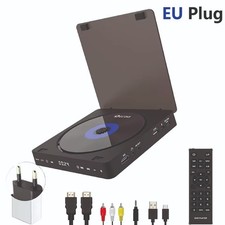 Lecteur DVD HD 1080P – Écran Tactile LED, HDMI/AV, USB, Casque, Type-C 5V/2A