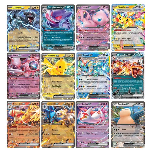 Carte pokémon ultra - rare, ex