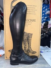 Alberto Fasciani Bottes D'Équitation Noires Taille EU38 AF726