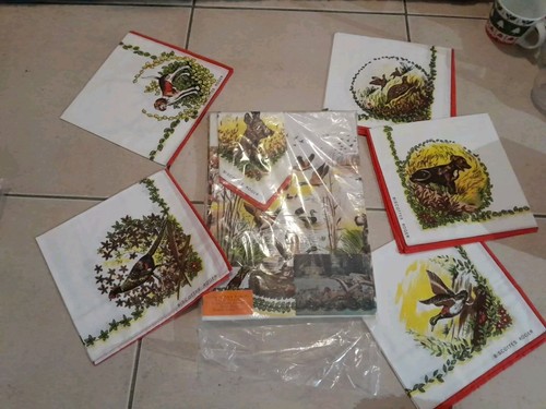 Nappe serviettes vintage - serviettes,