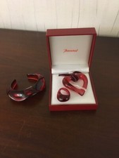 Lot ensemble bijoux en cristal