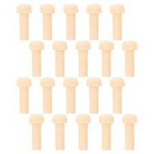 Lot de 20 mini piquets en bois