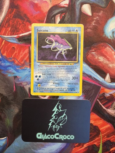 Carte pokemon suicune - pokemon,