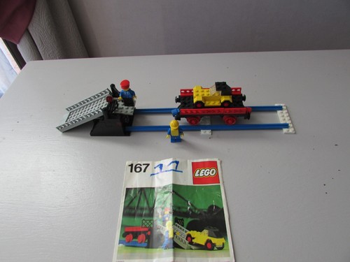 Lego vintage train 167 - , rampe
