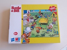 Puzzle BD Boule et Bill Hasbro 100 pieces complet de 2010 complet