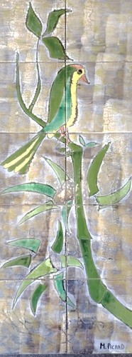 Fresque murale monsan - fresque, picard