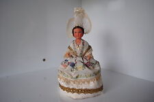 (N°8) ANCIENNE POUPEE FOLKLORIQUE DOLL PETITCOLLIN NORMANDIE MONT SAINT MICHEL