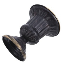 Vase en métal : Pot de fleurs rustique en métal pour fleurs séchées/fraîches